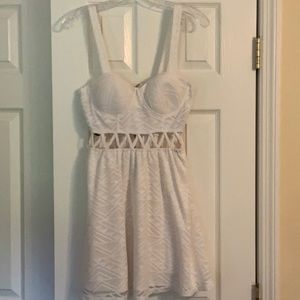 White sun dress